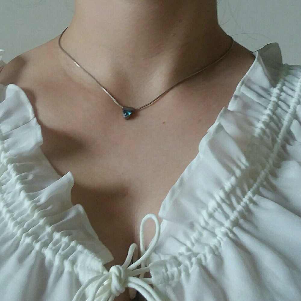 Karibou Triangle 925 Sterling Necklace